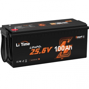 Акумулятор LiTime LT-24V 100Ah Bluetooth LiFePO4