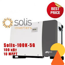 Мережевий інвертор SOLIS-100K-5G-DC - 100кВт