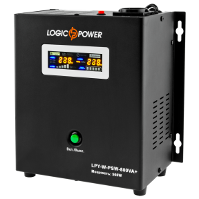 Джерело безперебійного живлення LogicPower LPY-W-PSW-800VA+ (560Вт)