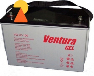 Гелевий акумулятор Ventura VG-12-100 AH