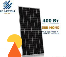 Сонячна панель Leapton LP158*158-M-72-H-400M