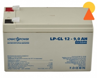 Гелевый аккумулятор LogicPower LP-GL-12-9 AH
