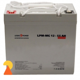 Мультигелевый аккумулятор LogicPower LPM-MG-12-55 AH
