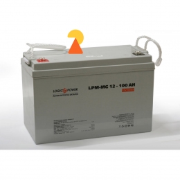 Гелевий акумулятор LogicPower LPM-GL-12-100 AH