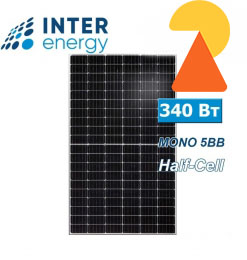 Сонячна панель Inter Energy IE158-60M-H-340M